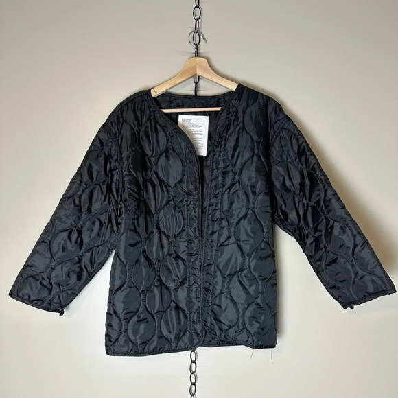 Vintage Other - Vintage Black M-65 Jacket Liner Small